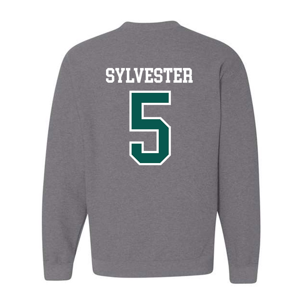 Wayne State - NCAA Women's Basketball : Komara Sylvester - Classic Shersey Crewneck Sweatshirt-1