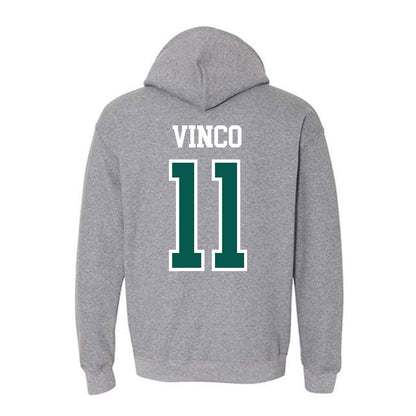 Wayne State - NCAA Softball : Ella Vinco - Classic Shersey Hooded Sweatshirt-1