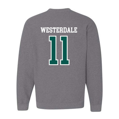 Wayne State - NCAA Men's Basketball : Luke Westerdale - Classic Shersey Crewneck Sweatshirt-1