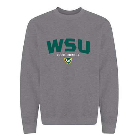 Wayne State - NCAA Men's Cross Country : Ethan Muraszewski - Classic Shersey Crewneck Sweatshirt-0
