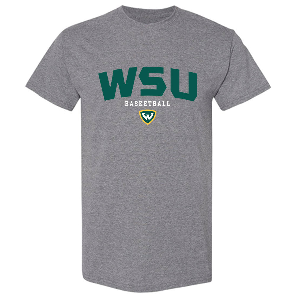 Wayne State - NCAA Men's Basketball : Chris Mutebi - Classic Shersey T-Shirt-0