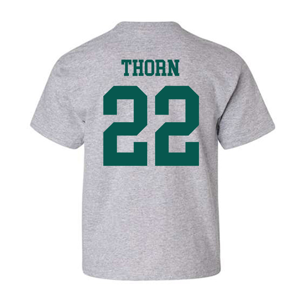 Wayne State - NCAA Men's Basketball : Marshall Thorn - Classic Shersey Youth T-Shirt-1