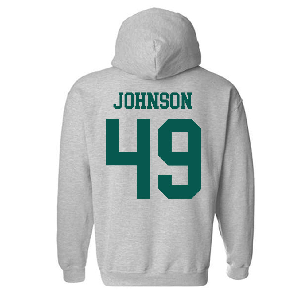 Wayne State - NCAA Football : Aydin Johnson - Classic Shersey Hooded Sweatshirt-1