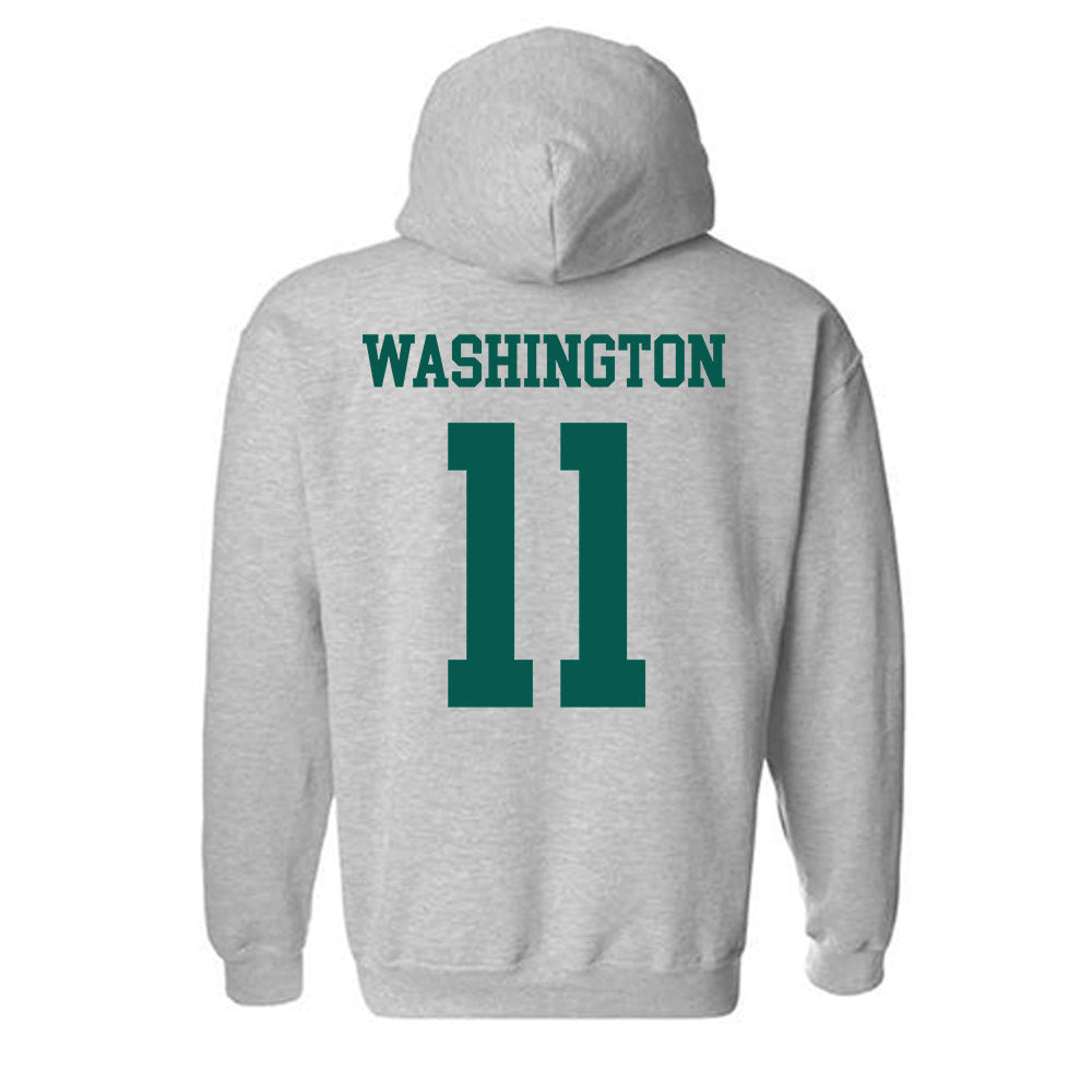 Wayne State - NCAA Football : Darel Washington - Classic Shersey Hooded Sweatshirt-1