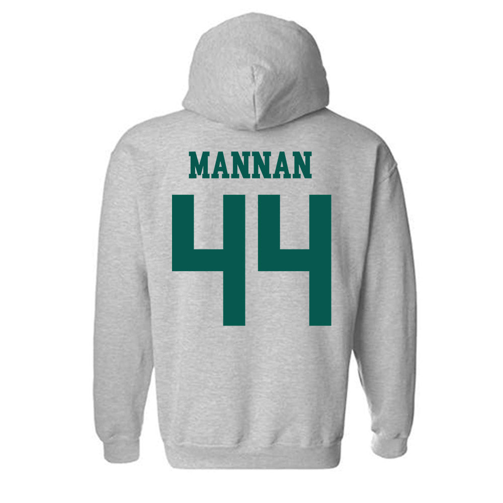 Wayne State - NCAA Men's Basketball : Braylon Mannan - Classic Shersey Hooded Sweatshirt-1