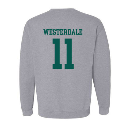 Wayne State - NCAA Men's Basketball : Luke Westerdale - Classic Shersey Crewneck Sweatshirt-1