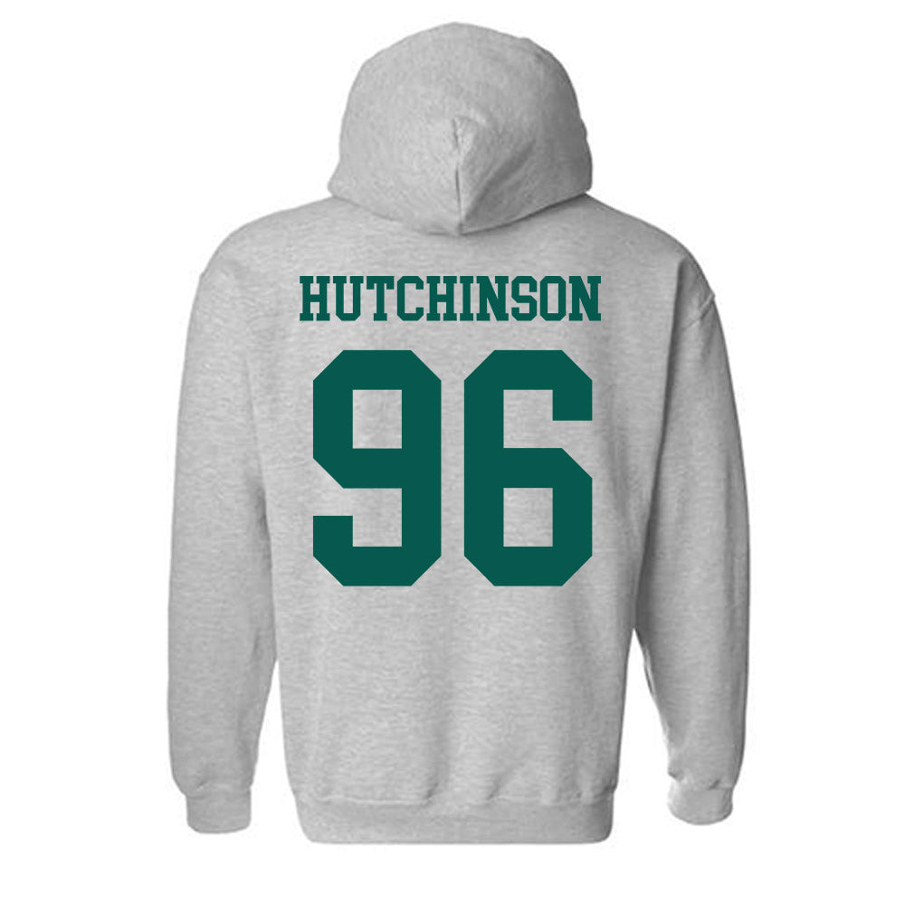 Wayne State - NCAA Football : Jordan Hutchinson - Classic Shersey Hooded Sweatshirt-1