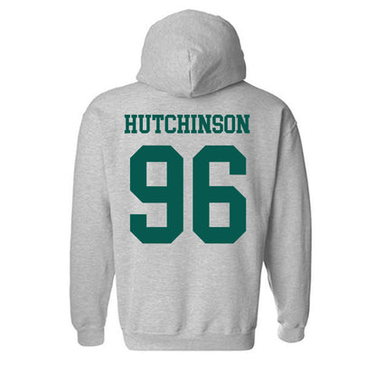 Wayne State - NCAA Football : Jordan Hutchinson - Classic Shersey Hooded Sweatshirt-1
