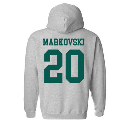 Wayne State - NCAA Football : Anthony Markovski - Classic Shersey Hooded Sweatshirt-1