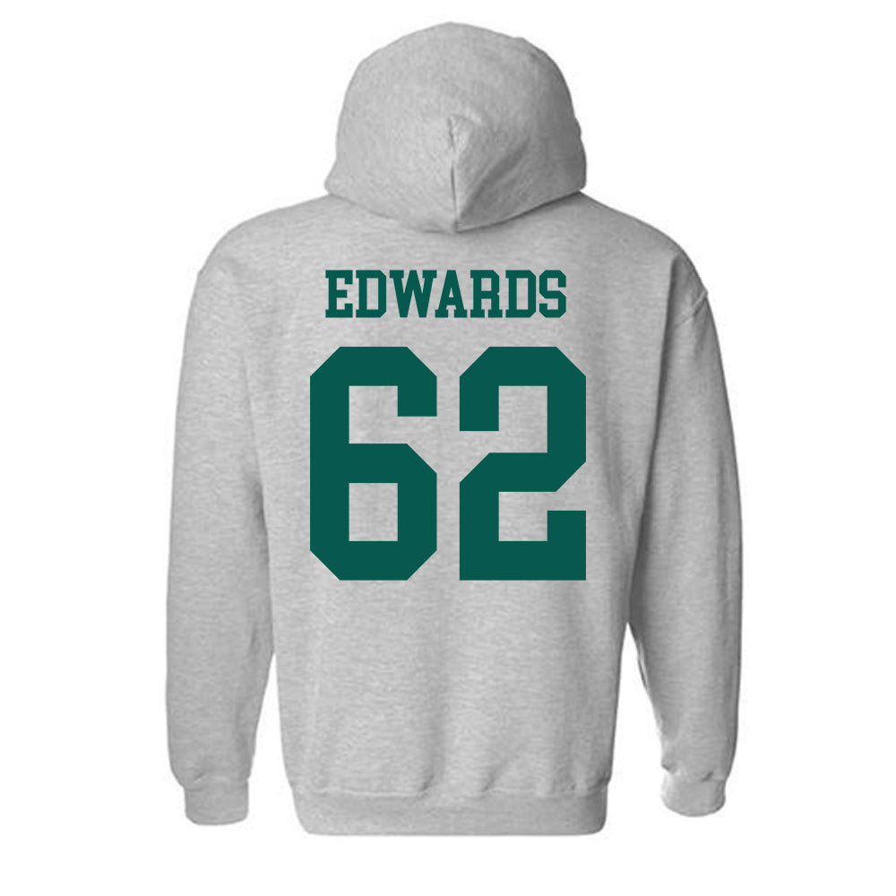Wayne State - NCAA Football : Will Edwards - Classic Shersey Hooded Sweatshirt-1