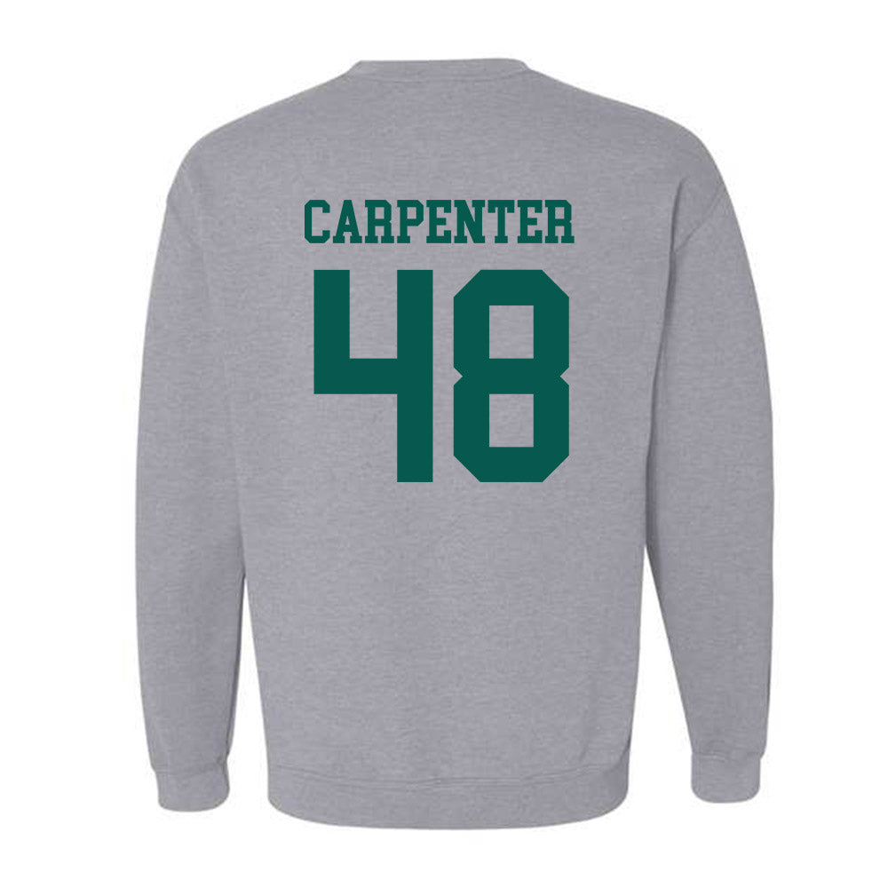 Wayne State - NCAA Football : Brock Carpenter - Classic Shersey Crewneck Sweatshirt-1
