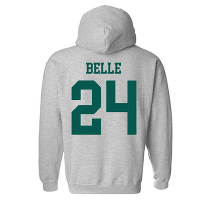 Wayne State - NCAA Men's Basketball : Devin Belle - Classic Shersey Hooded Sweatshirt-1
