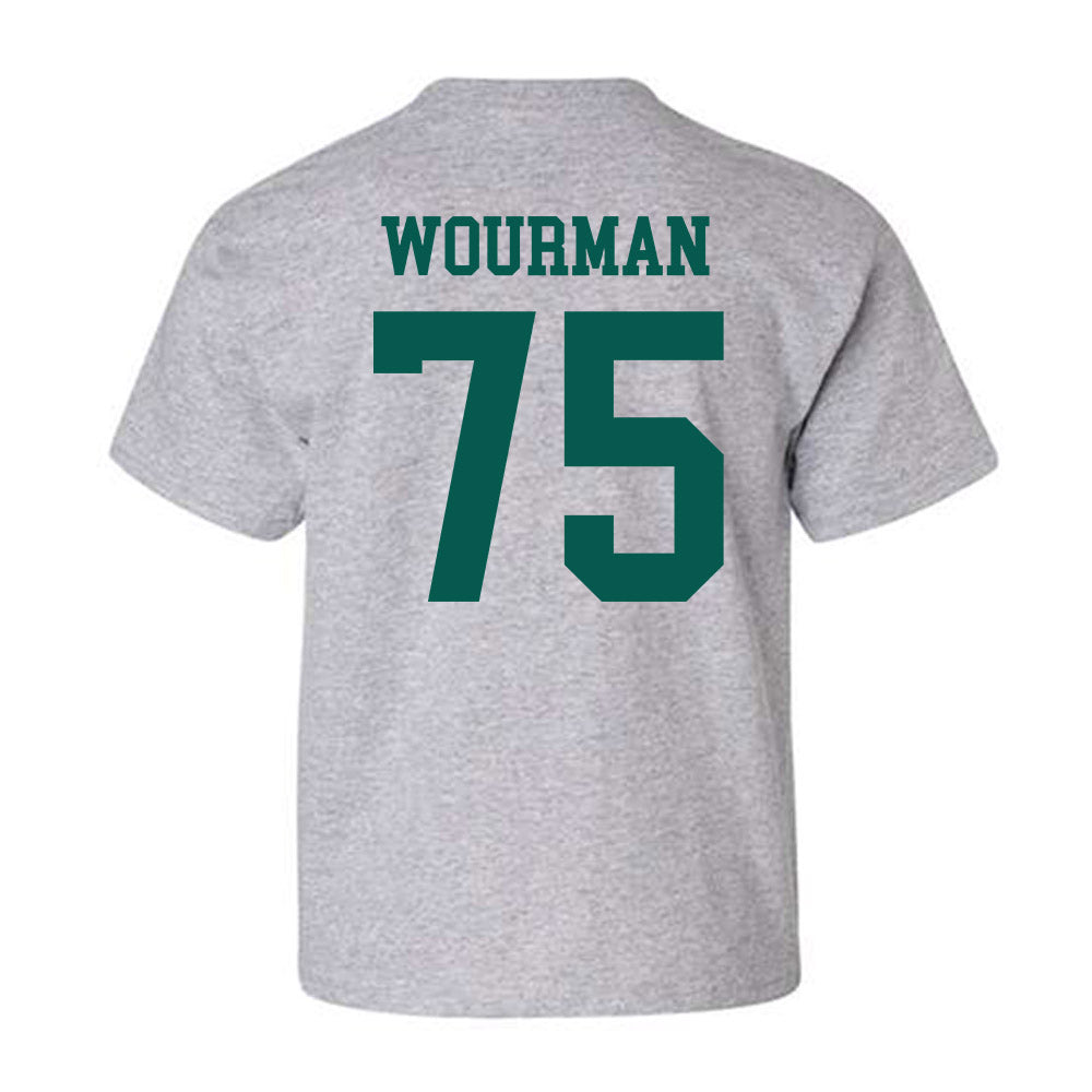 Wayne State - NCAA Football : Richardo Wourman - Classic Shersey Youth T-Shirt-1