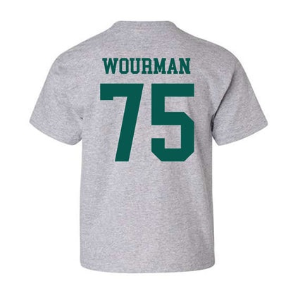 Wayne State - NCAA Football : Richardo Wourman - Classic Shersey Youth T-Shirt-1