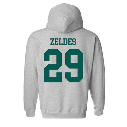 Wayne State - NCAA Baseball : Gabe Zeldes - Classic Shersey Hooded Sweatshirt-1