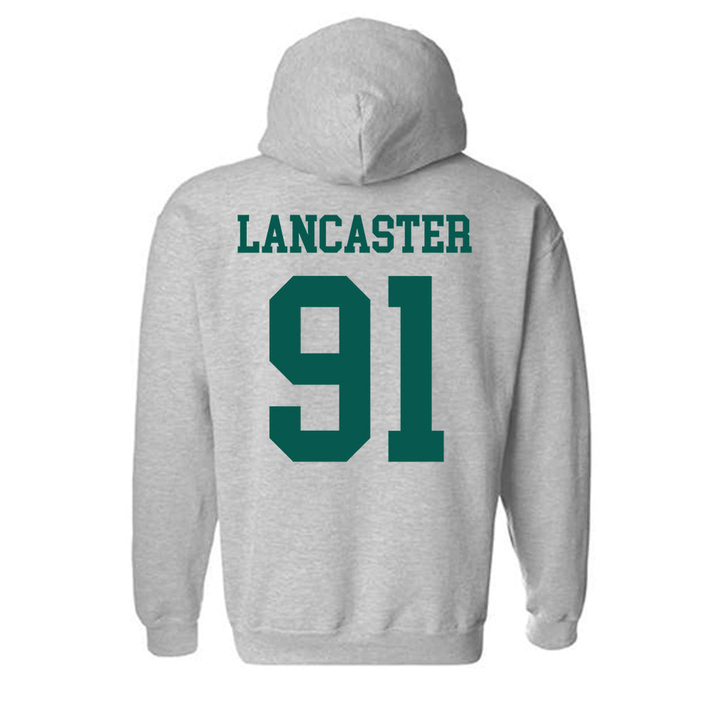 Wayne State - NCAA Football : Zion Lancaster - Classic Shersey Hooded Sweatshirt-1