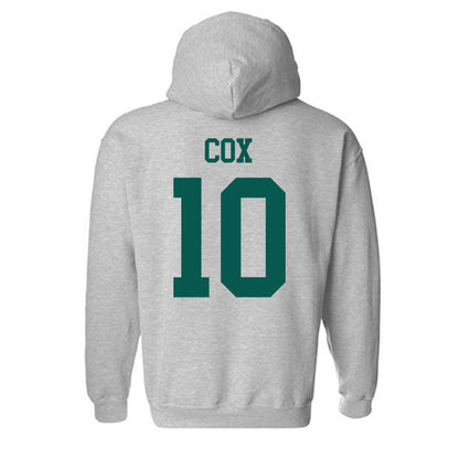 Wayne State - NCAA Football : Justin Cox - Classic Shersey Hooded Sweatshirt-1