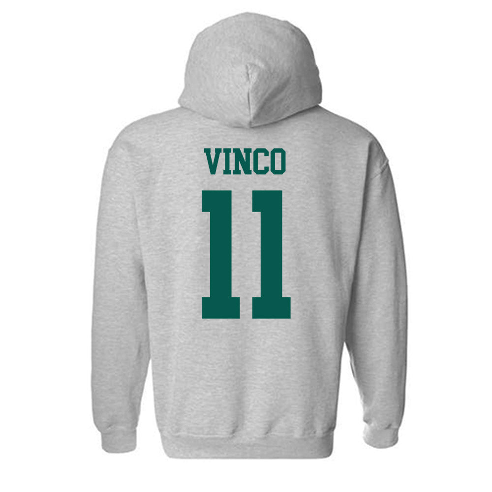Wayne State - NCAA Softball : Ella Vinco - Classic Shersey Hooded Sweatshirt-1