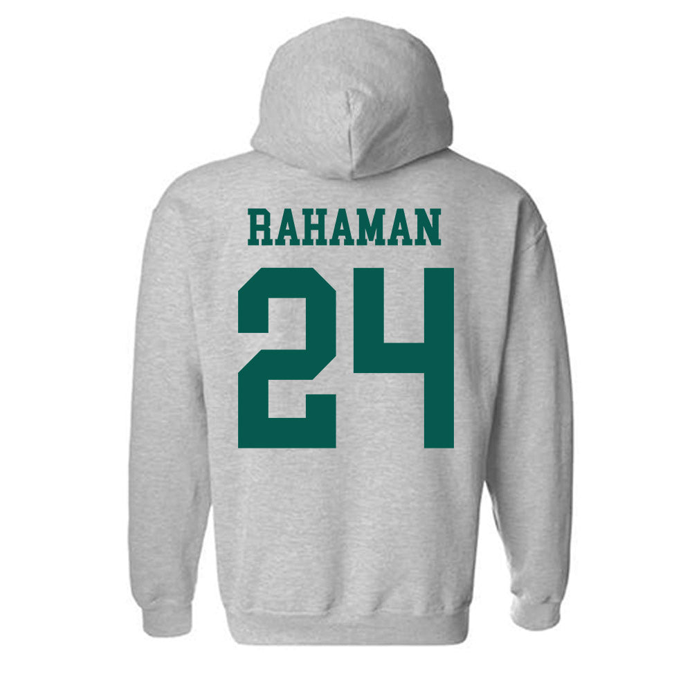 Wayne State - NCAA Football : Jasir Rahaman - Classic Shersey Hooded Sweatshirt-1