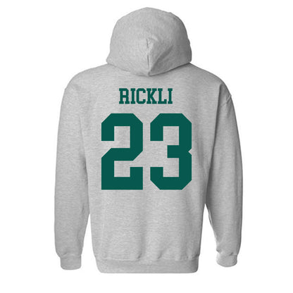 Wayne State - NCAA Women's Basketball : Aj Rickli - Classic Shersey Hooded Sweatshirt-1