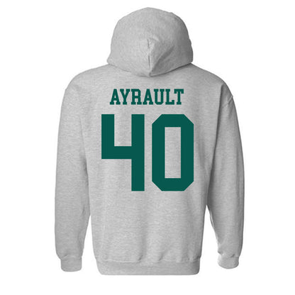 Wayne State - NCAA Women's Basketball : Annabel Ayrault - Classic Shersey Hooded Sweatshirt-1