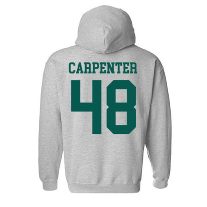 Wayne State - NCAA Football : Brock Carpenter - Classic Shersey Hooded Sweatshirt-1