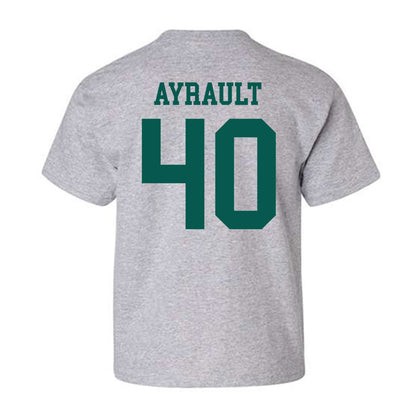 Wayne State - NCAA Men's Basketball : Adam Ayrault - Classic Shersey Youth T-Shirt-1