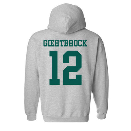 Wayne State - NCAA Women's Volleyball : Paige Giehtbrock - Classic Shersey Hooded Sweatshirt-1