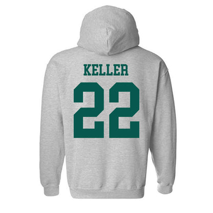 Wayne State - NCAA Football : Mickey Keller - Classic Shersey Hooded Sweatshirt-1