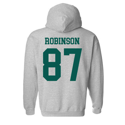 Wayne State - NCAA Football : MarTavion Robinson - Classic Shersey Hooded Sweatshirt-1