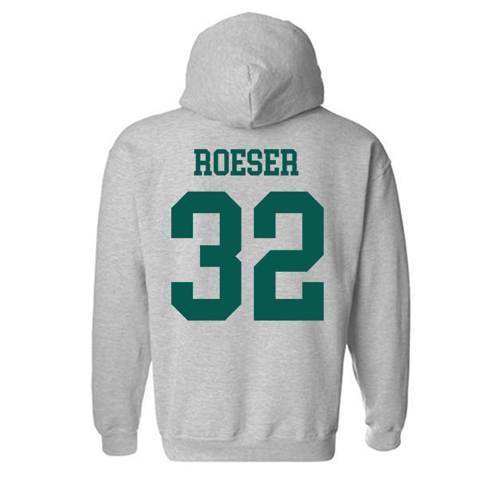 Wayne State - NCAA Baseball : Rhett Roeser - Classic Shersey Hooded Sweatshirt-1