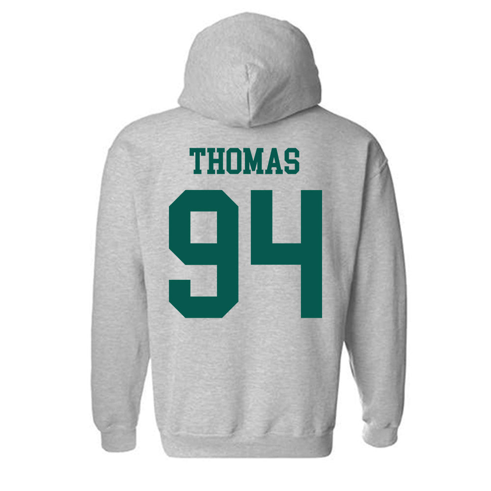 Wayne State - NCAA Football : Michael Thomas - Classic Shersey Hooded Sweatshirt-1