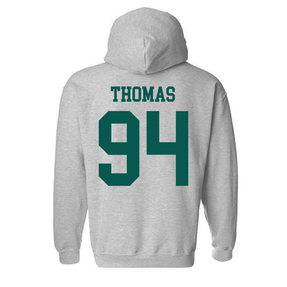Wayne State - NCAA Football : Michael Thomas - Classic Shersey Hooded Sweatshirt-1