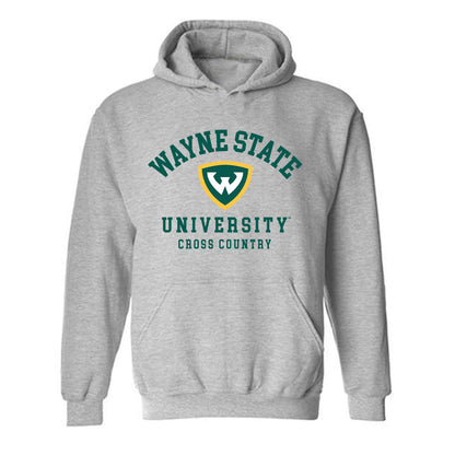 Wayne State - NCAA Men's Cross Country : Kenny Minto - Classic Shersey Hooded Sweatshirt-0