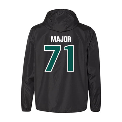 Wayne State - NCAA Football : Jonathan Major - Windbreaker-1