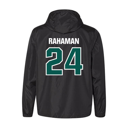 Wayne State - NCAA Football : Jasir Rahaman - Windbreaker-1