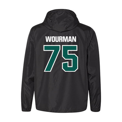 Wayne State - NCAA Football : Richardo Wourman - Windbreaker-1