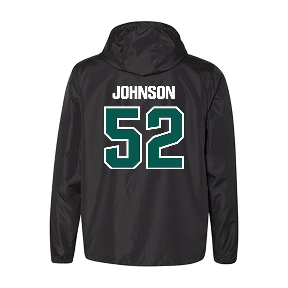 Wayne State - NCAA Football : Luke Johnson - Windbreaker-1