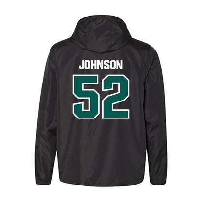 Wayne State - NCAA Football : Luke Johnson - Windbreaker-1