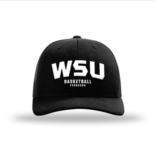 Wayne State - NCAA Women's Basketball : McKenna Ferguson - Snapback Trucker Hat-0