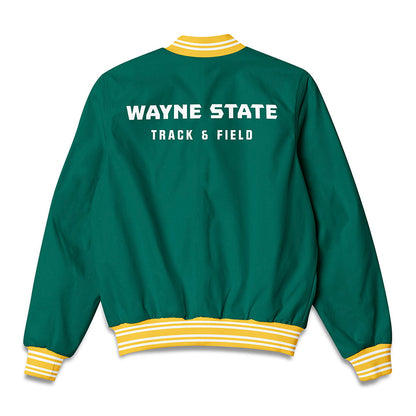 Wayne State - NCAA Women's Track & Field : Edimari King - Bomber Jacket-1