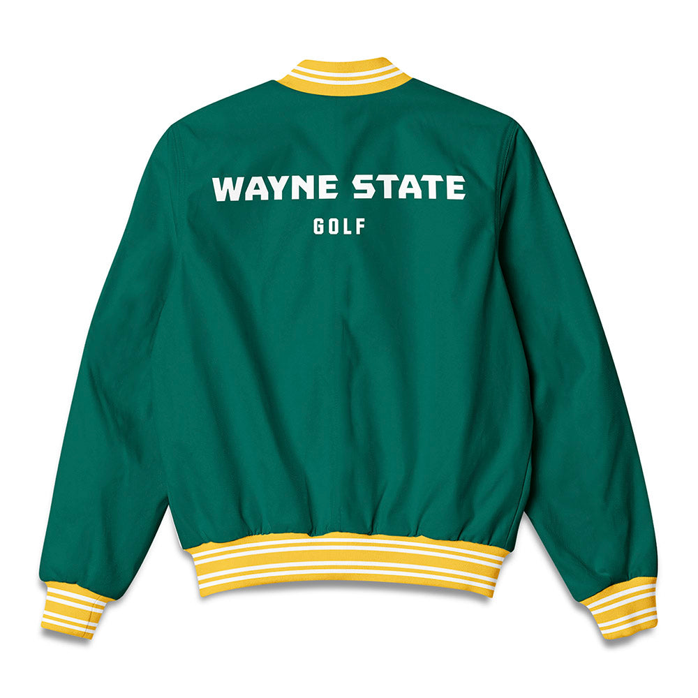 Wayne State - NCAA Women's Golf : Orianna Bylsma - Bomber Jacket-1