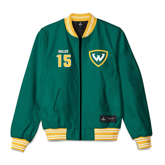 Wayne State - NCAA Football : Amauri Haller - Bomber Jacket-0