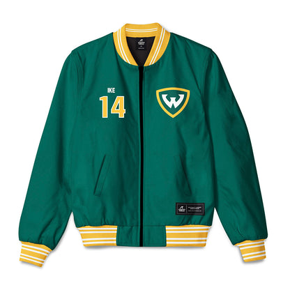 Wayne State - NCAA Women's Volleyball : Alina Ike - Bomber Jacket-0