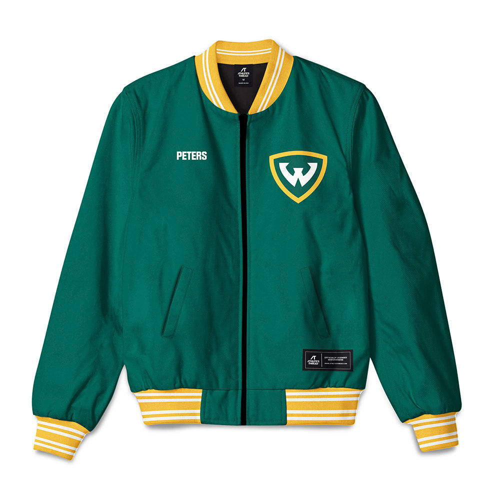 Wayne State - NCAA Women's Cross Country : Ava Peters - Bomber Jacket-0