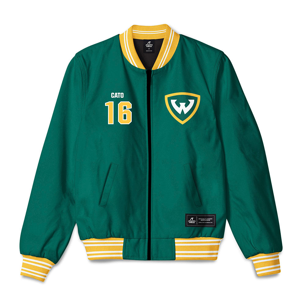 Wayne State - NCAA Football : Phillip Cato - Bomber Jacket-0
