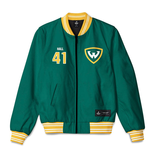 Wayne State - NCAA Football : Zaiden Hall - Bomber Jacket-0