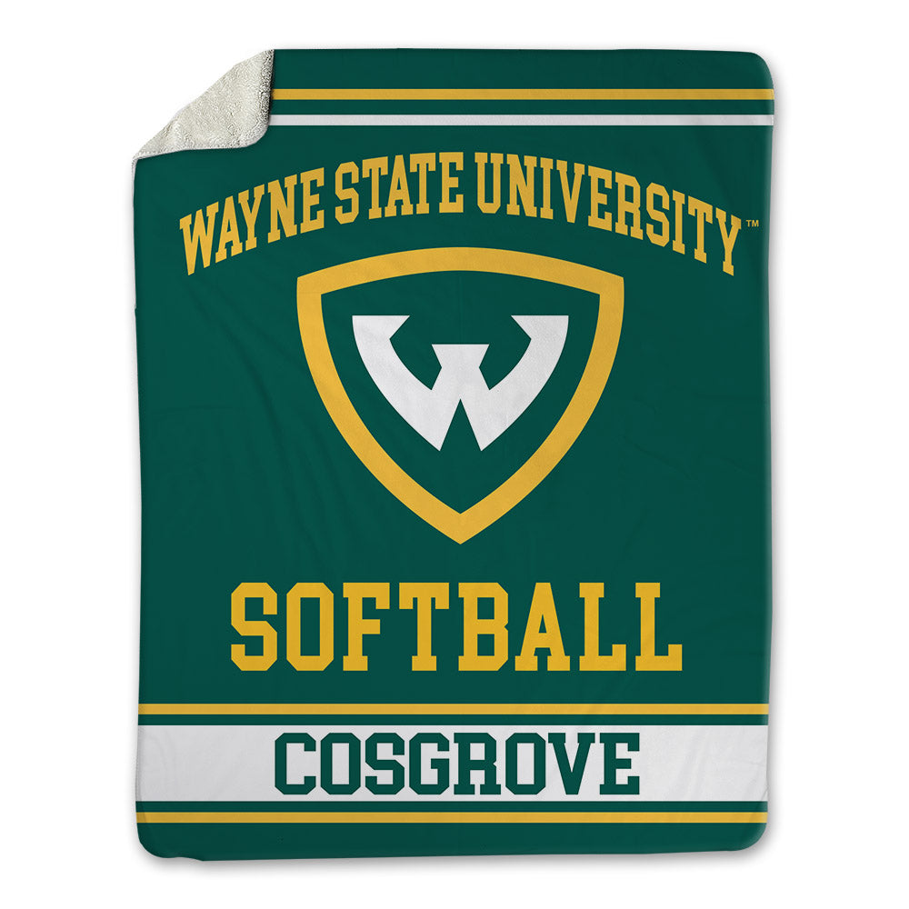Wayne State - NCAA Softball : Addison Cosgrove - Blanket-0