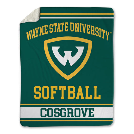 Wayne State - NCAA Softball : Addison Cosgrove - Blanket-0