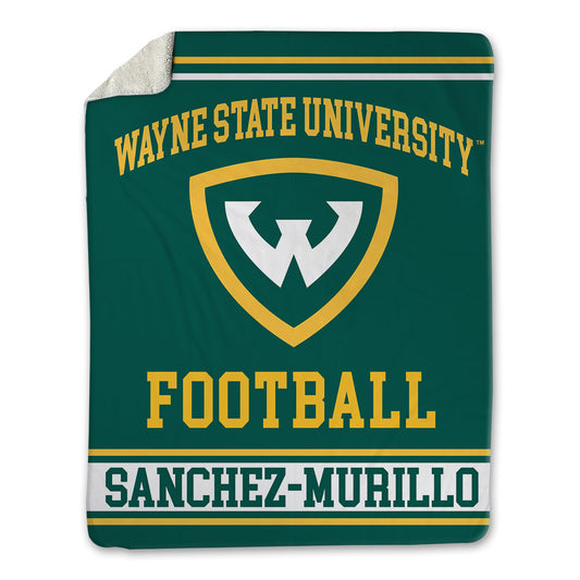 Wayne State - NCAA Football : George Sanchez-Murillo - Blanket-0